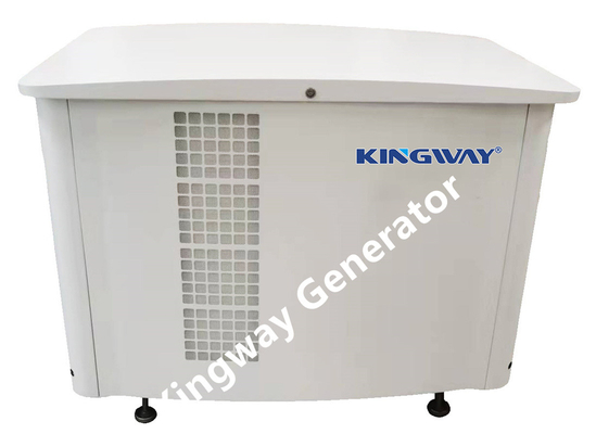 Kingway 50/60HZ 1/3phase 5.5kw Mesin Lifan Set Generator Gas Alam Senyap yang Dapat Diminum untuk juru masak rumah