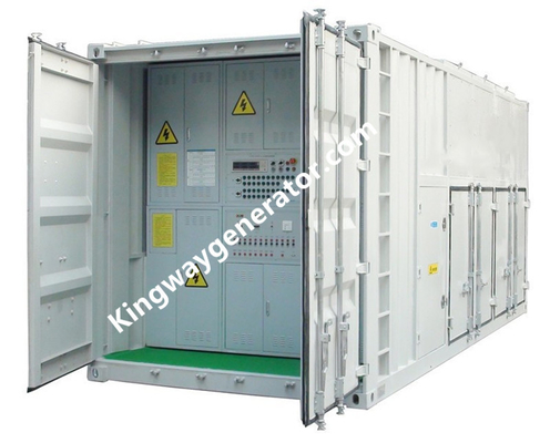 500KW AC 3 Fase Resistive Load Bank Kerja terus menerus untuk penggunaan darurat