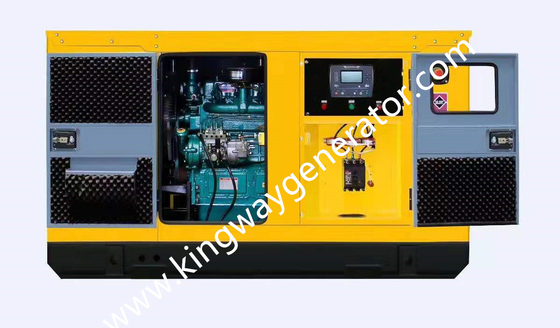 Persetujuan ROHS Cummins 100kw Generator 125 Kva Dengan Perangkat Gas Kingway