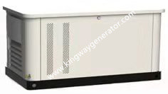 Kingway 50/60HZ 1/3phase 5.5kw Mesin Lifan Set Generator Gas Alam Senyap yang Dapat Diminum untuk juru masak rumah