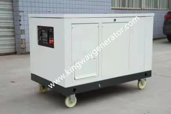Kingway 50/60HZ 1/3phase 5.5kw Mesin Lifan Set Generator Gas Alam Senyap yang Dapat Diminum untuk juru masak rumah