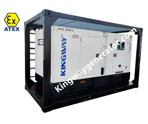 Generator Diesel Senyap Kingway 300KVA Tahan Ledakan Peralatan ATEX Zona 2