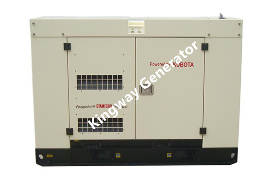 22KVA 17KW Jepang Yanmar Engine Silent Generator Untuk Penggunaan Di Rumah 3 Fase