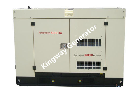 22KVA 17KW Jepang Yanmar Engine Silent Generator Untuk Penggunaan Di Rumah 3 Fase