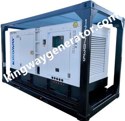 Kingway Power ATEX Zona 2 Peralatan Genset Diesel 100KVA