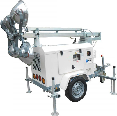 Generator Seluler 2x1000w Led Balloon Light Tower Dengan Generator Diesel
